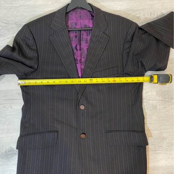 Ted Baker Brown Striped Sport Coat - Picture 10 of 16
